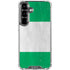 Nigeria Flag Distressed Galaxy S26 Plus Clear Case