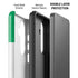 Nigeria Flag Distressed Galaxy S26 Plus Impact Case