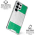 Nigeria Flag Distressed Galaxy S26 Ultra Clear Case