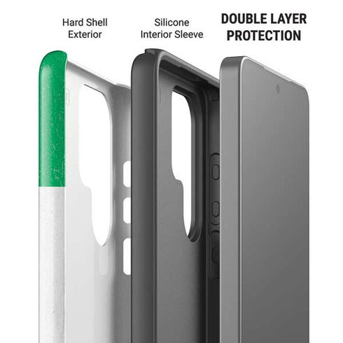 Nigeria Flag Distressed Galaxy S26 Ultra Impact Case