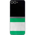 Nigeria Flag Distressed Galaxy Z Flip6 Skin