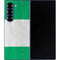 Nigeria Flag Distressed Galaxy Z Fold6 Skin