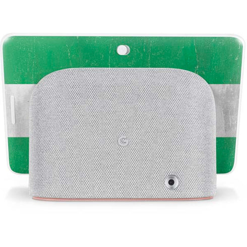 Nigeria Flag Distressed Google Home Hub Skin