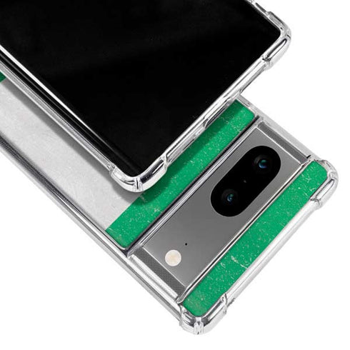 Nigeria Flag Distressed Google Pixel 8a Clear Case