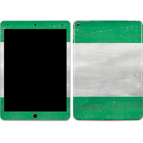 Nigeria Flag Distressed iPad Skins