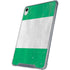 Nigeria Flag Distressed iPad 11th Gen (2025) Clear Case