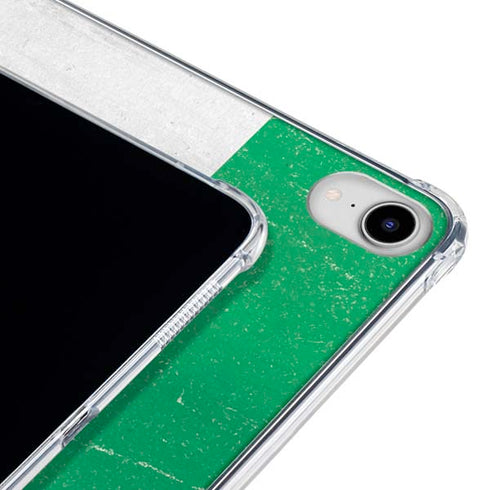 Nigeria Flag Distressed iPad 11th Gen (2025) Clear Case