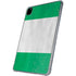 Nigeria Flag Distressed iPad Pro 11in (2024) Clear Case