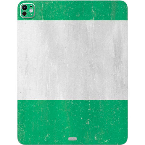 Nigeria Flag Distressed iPad Pro 13in M4 (2024) Skin