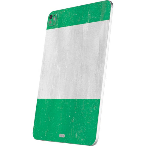 Nigeria Flag Distressed iPad Pro 13in M4 (2024) Skin