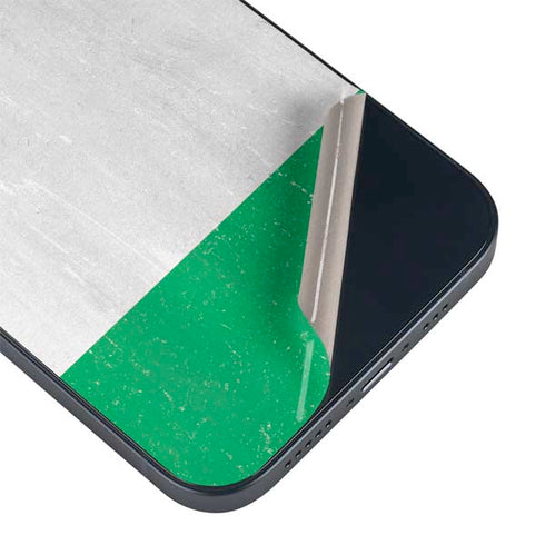 Nigeria Flag Distressed iPhone 15 Skin