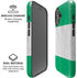Nigeria Flag Distressed iPhone 16 Magsafe Impact Case