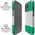 Nigeria Flag Distressed iPhone 16 Plus Magsafe Impact Case