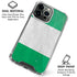 Nigeria Flag Distressed iPhone 16 Pro Clear Case