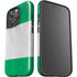 Nigeria Flag Distressed iPhone 16 Pro Impact Case