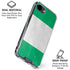 Nigeria Flag Distressed iPhone 16e Clear Case