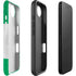 Nigeria Flag Distressed iPhone 16e Impact Case
