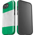 Nigeria Flag Distressed iPhone 16e Impact Case
