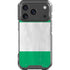 Nigeria Flag Distressed iPhone 18 Pro Clear Case