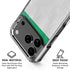 Nigeria Flag Distressed iPhone 18 Pro Clear Case