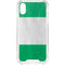 Nigeria Flag Distressed iPhone XS Clear Case