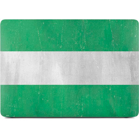 Nigeria Flag Distressed Apple MacBook Air Skin