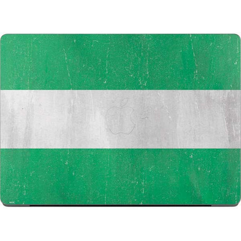 Nigeria Flag Distressed Apple MacBook Pro 14-inch Skin