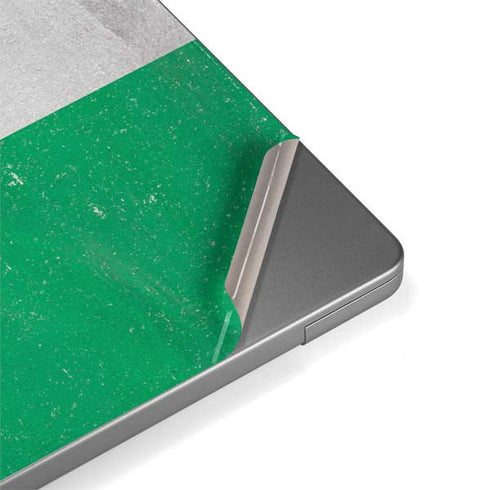 Nigeria Flag Distressed Apple MacBook Pro 14-inch Skin