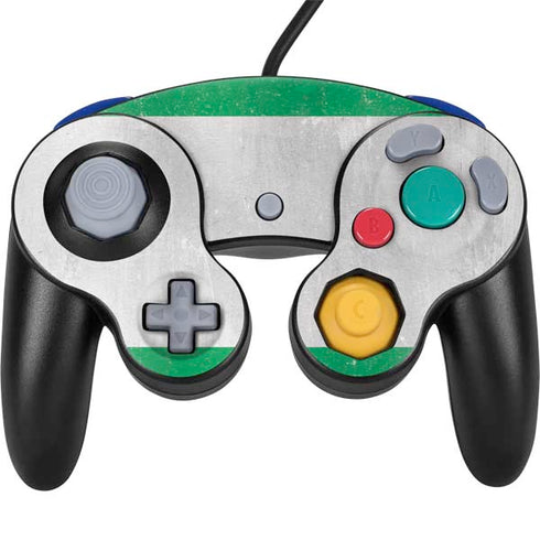 Nigeria Flag Distressed Nintendo Skins