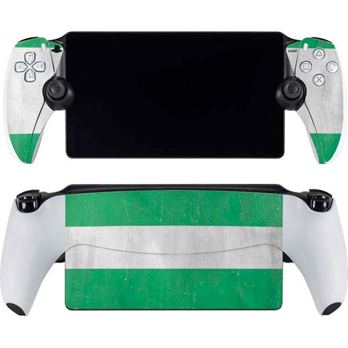 Nigeria Flag Distressed PlayStation PS5 Skins