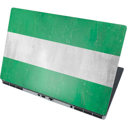 Nigeria Flag Distressed Dell Precision Skin