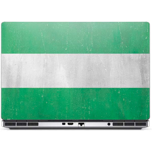 Nigeria Flag Distressed Dell Precision Skin