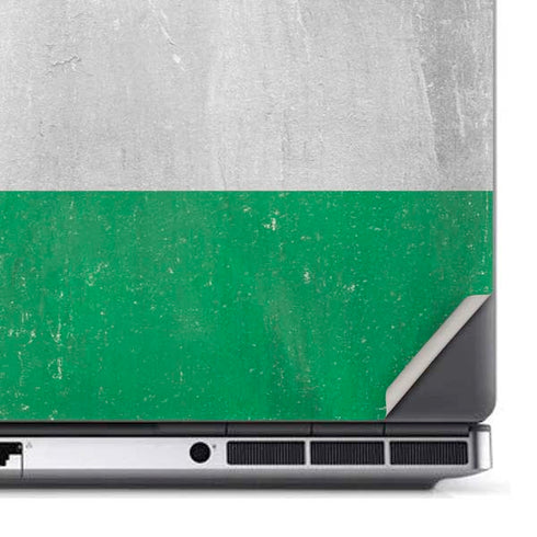 Nigeria Flag Distressed Dell Precision Skin