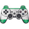 Nigeria Flag Distressed PS3 Dual Shock wireless controller Skin