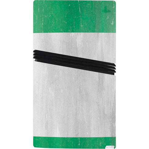 Nigeria Flag Distressed PS5 Pro Bundle Skin