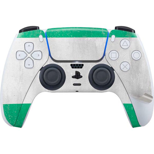 Nigeria Flag Distressed PS5 Pro Disk Bundle Skin
