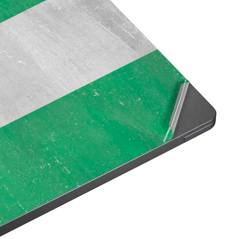 Nigeria Flag Distressed Surface Laptop 7 13.8in Skin