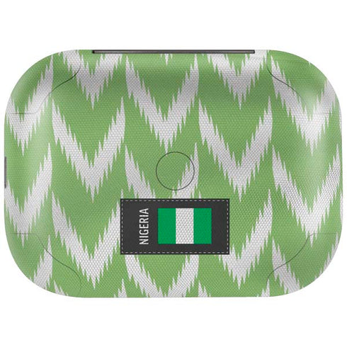 Nigeria Soccer Flag Amazon Echo Buds Skin