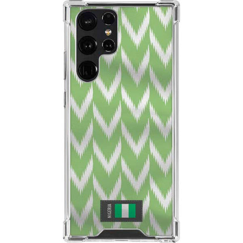 Nigeria Soccer Flag Galaxy S23 Ultra Clear Case