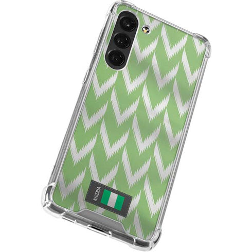 Nigeria Soccer Flag Galaxy S24 FE Clear Case
