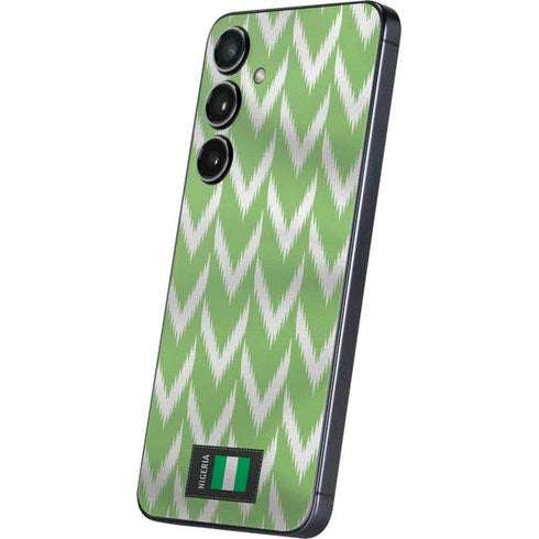 Nigeria Soccer Flag Galaxy S25 Plus Skin