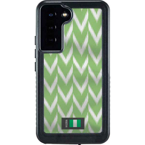 Nigeria Soccer Flag Galaxy S24 Plus Waterproof Case