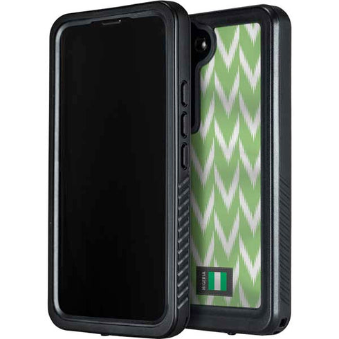 Nigeria Soccer Flag Galaxy S24 Plus Waterproof Case