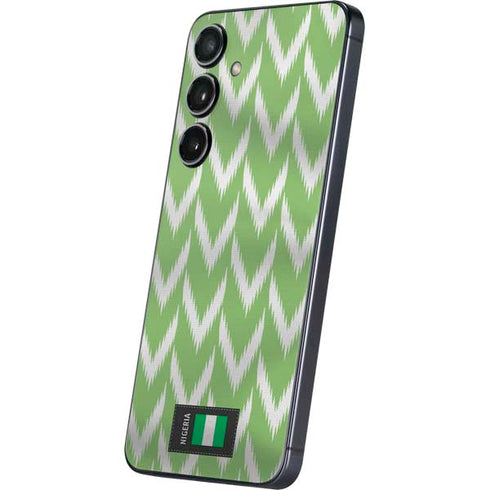 Nigeria Soccer Flag Galaxy S25 Skin
