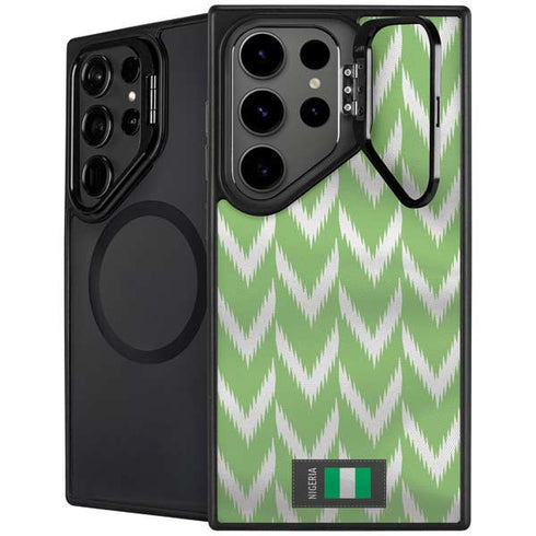 Nigeria Soccer Flag Galaxy S25 Ultra Kickstand Case
