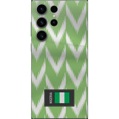 Nigeria Soccer Flag Galaxy S25 Ultra Skin