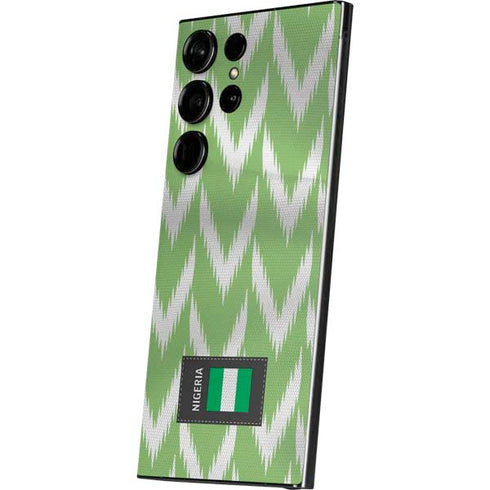 Nigeria Soccer Flag Galaxy S25 Ultra Skin