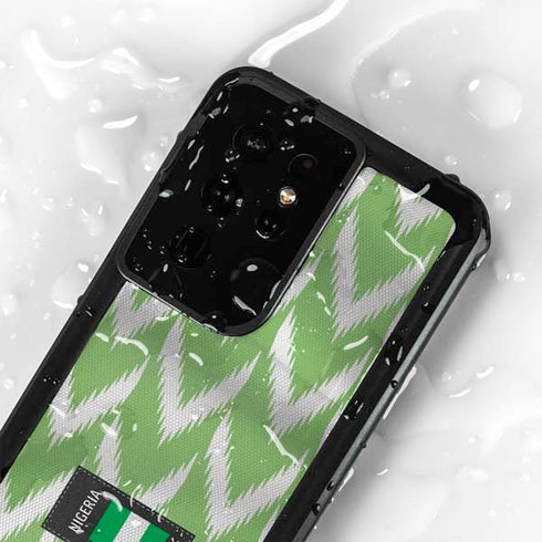 Nigeria Soccer Flag Galaxy S24 Ultra Waterproof Case