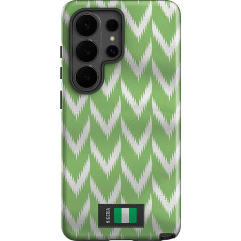Nigeria Soccer Flag Galaxy S26 Ultra Impact Case