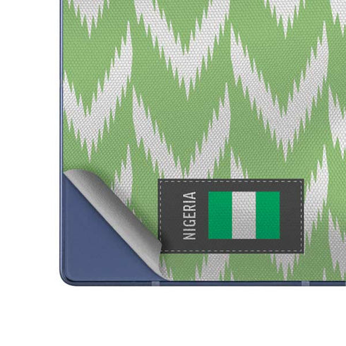 Nigeria Soccer Flag Galaxy Z Fold6 Skin